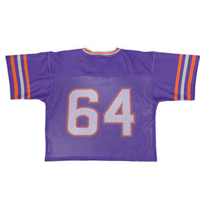 Fabricante de Camisetas de Fútbol Personalizadas de Alta Calidad, Camiseta Deportiva de Malla Extra Grande, Camiseta Deportiva Corta Cuadrada para Hombre, para Béisbol y Fútbol - Product Image 4