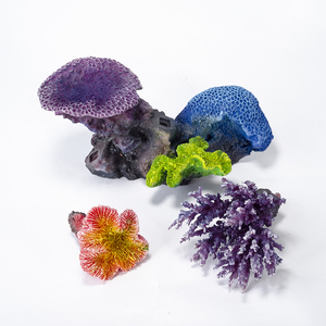 12.59 pouces grande taille de décoration et d'ornements d'aquarium en résine, réservoir d'aquarium coraux en polyrésine et récif 40cm <span class=keywords><strong>50</strong></span> réservoir d'aquarium - Product Image 5