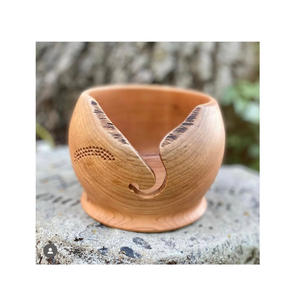Cuenco de hilo de madera de la mejor calidad, cuenco de lana, soporte de hilo, cuenco de madera para tejer, pieza de diseño, producto de gran oferta, muestra gratis - Product Image 6