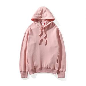 Streetwear personnalisé de haute qualité sweat à capuche uni uni pour hommes OEM sweats à capuche oversize à épaules tombantes basiques en coton mélangé - Product Image 4