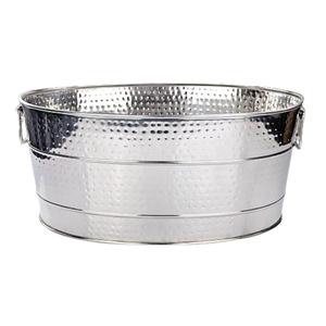 Grande baignoire et seau pour boissons glacées en acier inoxydable les plus exigeants, parfaits pour refroidir les bouteilles de bière - Product Image 5