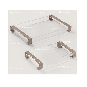 ถาดช็อคโกแลตรูปทรงสี่เหลี่ยมถาดเสิร์ฟอาหารทำจากไม้และอะคริลิค - Product Image 6