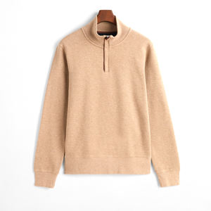 1/4 Quarter Zip Pullover Shirt Nuevo diseño personalizado Jogging Trajes para Unisex Sacker Rib Half-Zip Sudadera Haus Industries - Product Image 4