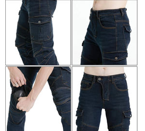 Pantalones vaqueros casuales de calidad superior con diseño personalizado Pantalones vaqueros cómodos Pantalones Vaqueros - Product Image 6