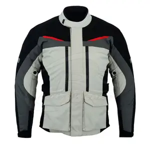 Giacca da equitazione sportiva antivento da esterno giacca in tessuto Cordura impermeabile da moto personalizzata