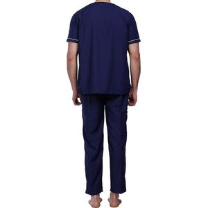 ชุดเครื่องแบบผ้าแคนวาสโรงพยาบาล2ชิ้นพร้อมโลโก้ตามสั่ง - Product Image 3