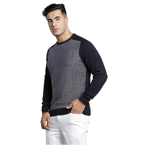 Top tendance qualité classique sweat hommes Streetwear 100% coton hommes sweat décontracté couleur unie à manches longues sweat hommes - Product Image 2