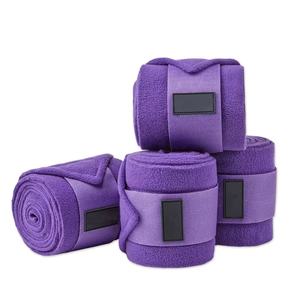 Bandages de polo pour chevaux en polaire de haute qualité fabriqués avec des bandages en polaire de qualité supérieure OEM vente en gros - Product Image 4