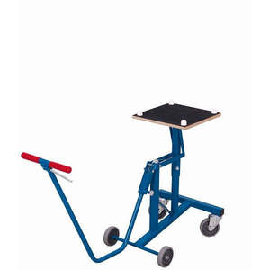 Variofit Industrial Four-<b>Wheel</b> <b>Table</b> Lift Scooter <b>with</b> 100 Kg Load Capacity 1,200 Dimensions for External Use - Product Image 1