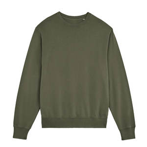 Sweat Homme Automne/Hiver 100% Coton Col Ras du Cou Pull Surdimensionné Coupe Ample Polaire Douce Brodée Techniques Bouffantes - Product Image 5