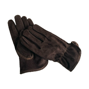 Gants de travail de conduite en cuir de vachette de qualité supérieure gants d'agriculture de jardin en gros gants de travail de conducteur de construction à usage quotidien - Product Image 4