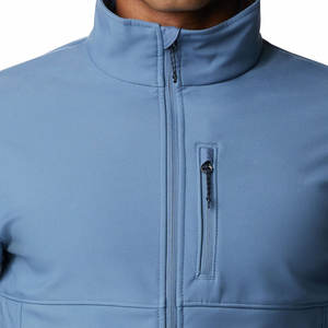 Custom Made Men's Softshell <b>Jacket</b> <b>Thin</b> Stand Collar Breathable <b>Waterproof</b> Windproof Custom Logo Casual for Winter Outdoor Use - Product Image 5