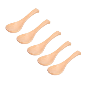 Vente chaude nouilles cuillère à soupe en bois dernière conception accessoire ménager dîner cuillère à soupe à un coût abordable - Product Image 6