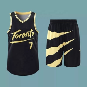 POWER <b>PUNCH</b> Customizable Basketball Jersey and Shorts <b>Sets</b>-Bulk Wholesale Team Toronto Jerseys Plus Size Quick Dry Breathable - Product Image 2
