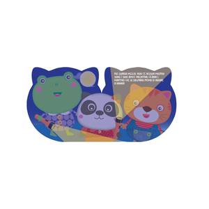 Livres cartonnés en forme de visage de style Edicart avec doublure en EVA, histoires colorées pour l'apprentissage des enfants, fabriqués en Italie, 4 articles, 10 pages - Product Image 4