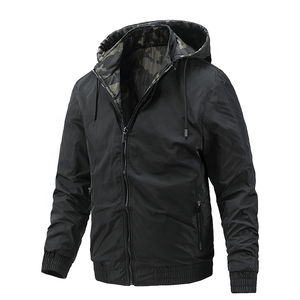 Nouvelle Veste Sportive Homme Hiver 2026 – Design Écologique, Col Montant, Capuche Amovible, Fermeture Éclair - Product Image 3
