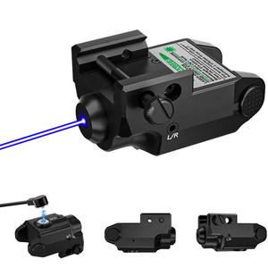 Mira Láser Táctica Recargable Laserwin de Aleación de Aluminio, Mini Subcompacta, para <span class=keywords><strong>Caza</strong></span>, 635-650nm, Láser Rojo, Verde y <span class=keywords><strong>Azul</strong></span> para Exteriores, Deporte - Product Image 3
