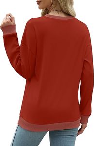 Sudadera recortada para mujer Color pastel Loungewear Sudadera para mujer Athleisure Daily Wear - Product Image 4