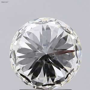 H Color VS2-diamante Labgrown pulido, Diamante redondo, HPHT-CVD, joyería, Diamantes Sueltos - Product Image 2