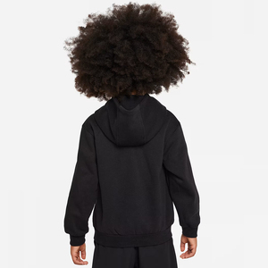 Pull à capuche personnalisé pour enfants en hiver 100% polaire en coton avec logo à l'avant pour garçons et filles OEM/ODM - Product Image 2