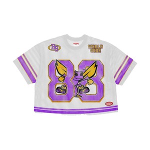 Uniforme de fútbol de diseño personalizado unisex, camisetas de hip-hop de poliéster de gran tamaño con nombre y número de equipo, ropa de fútbol personalizada - Product Image 4