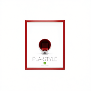 Cadre en plastique rouge brillant de style PLA BASIC 30x40cm pour Bubola & Naibo Catégorie de produits Cadres en plastique RO 11 PLA01 - Product Image 2
