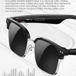 W100D AI Gafas inteligentes con traductor Anti luz azul Lentes fotocromáticas Gafas <span class=keywords><strong>de</strong></span> sol Chat GPT Traducción Gafas <span class=keywords><strong>de</strong></span> audio inteligentes - Product Image 2