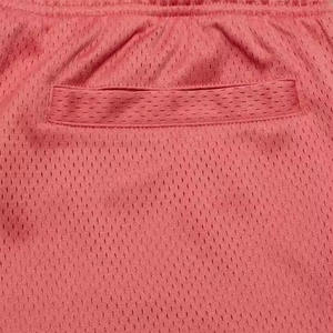 Nuevos pantalones cortos holgados informales de malla de verano para hombre, pantalones cortos de playa para correr al aire libre, pantalones deportivos de marca para hombre con logotipo unisex - Product Image 4