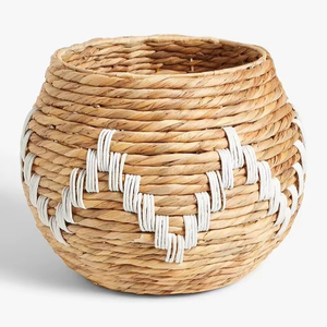 Cesta de Jacinto de Agua Hecha a Mano de Lujo, Ecológica, de Alta Calidad, Multiusos, Decorativa y Duradera, Proveedor de Vietnam - Product Image 1