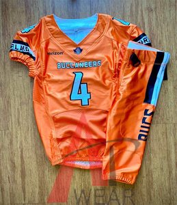 เครื่องแบบอเมริกันฟุตบอลเสื้อเจอร์ซีย์กางเกงแบบซับลิเมชัน - Product Image 2