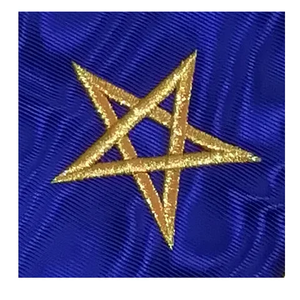 Collier de chaîne maçonnique personnalisé pour Grand Logement, Ancien Maître, Loge Bleue, avec motif rectangulaire et attache magnétique, haute qualité - Product Image 3