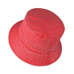 Unisex Double Sided Fisherman's Hat Custom Embroidered Cartoon Logo Wearable Color Blocking 100% Cotton Velour Casual Party - Product Image 2