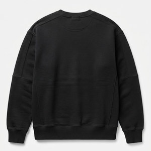 Sudadera de Invierno para Hombre, Estilo Urbano y Casual, Corte Ajustado, Hombros Caídos, Mezcla de Algodón - Product Image 2