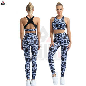 Women's Spandex/Polyester Plus Size Yoga Sets 2-Piece <b>Strapless</b> Crew Neck High Waist Elastic Waist Front Seamless Solid Support - Product Image 5
