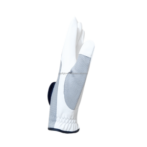 Gants de golf pour hommes en cuir de cabretta véritable de haute qualité, légers, respirants, avec logo personnalisé, tendance, pour la main gauche, sport - Product Image 3