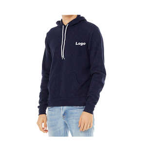 Sudadera con capucha de lana de algodón 100% para hombre, estilo de gran tamaño, logotipo personalizable básico, mezcla de algodón, Sudadera con capucha de alta calidad - Product Image 5