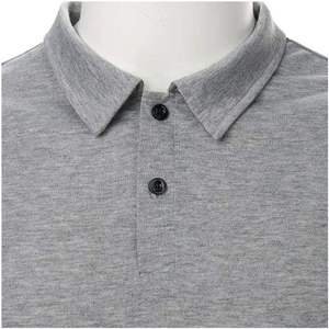 Qualité supérieure Vente en gros Solide Tricoté pour Chemises Logo Personnalisé Service OEM Polyester/Coton Manches Courtes Anti-rides Séchage Rapide - Product Image 4