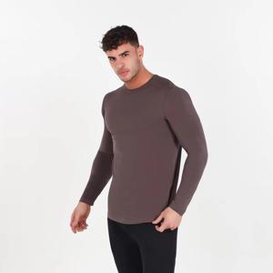 Vente en gros Chemise à manches longues personnalisée pour homme 100% coton Style vintage Tissu en jersey délavé noir surdimensionné Style streetwear à carreaux - Product Image 1