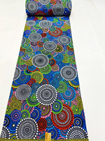 Tissu en coton imprimé africain du Botswana, motifs vibrants, vêtements de mode, tenues de mariage