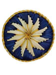 Vente chaude Décorateurs Pour La Maison Rotin Plateau Mur Art Cintre Vintage Osier Panier Suspendu Salon Tissé Mur Herbe De Noël - Product Image 2