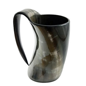 Color negro Diseño de lujo único Jarra de agua de cuerno vintage de lujo Diseño elegante Jarra inspirada en la naturaleza para hoteles y restaurantes - Product Image 1