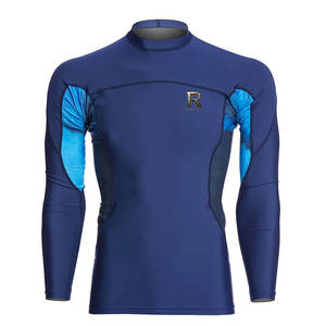 Camiseta Deportiva Elástica de Secado Rápido para Hombre, Camiseta Deportiva de Manga Larga para Hombre, Camiseta Deportiva Ajustada de Secado Rápido para Hombre - Product Image 1