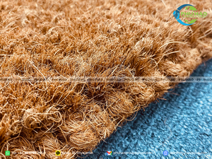 Felpudo de Fibra de Coco Natural para Interiores, de Uso Residencial, Ampliamente Aplicado, Forma Rectangular, Color Marrón - Product Image 5