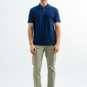 Camisas de polo de los hombres de calidad superior de manga corta piqué de algodón nueva llegada polo - Product Image 1