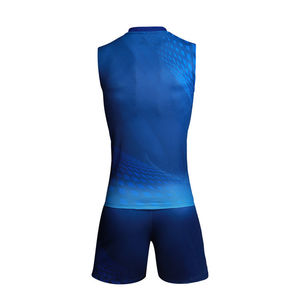 Camiseta de voleibol de poliéster sublimación personalizada al por mayor para mujeres, conjunto deportivo de manga corta, uniforme para niñas y niños - Product Image 5