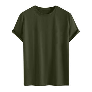 Camiseta para hombre de alta calidad con estampado personalizado, camiseta informal de manga corta con cuello redondo 100 de algodón, camiseta de verano transpirable de secado rápido, tela ligera - Product Image 1