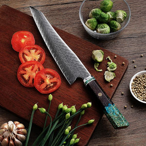Vente en gros de couteaux de cuisine de chef PRESTIGE BLADES en Damas, de haute qualité, personnalisés, service OEM ODM, ambidextres, compatibles lave-vaisselle - Product Image 4