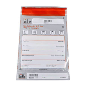 Bolsas de Seguridad para Muestras, Seguras y Sostenibles, Hechas en Alemania por Burkle GmbH - Product Image 1