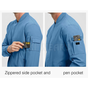 Chaquetas Bomber Cómodas para Uso en Exteriores al Mejor Precio, Chaqueta Bomber Transpirable Hecha a Medida para Hombre - Product Image 4