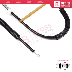 ชุดซ่อมมอเตอร์กระจกหน้าต่างหลัง รุ่น BWR5452 สำหรับรถยนต์ Toledo MK4 KG3 ปี 2012-2019 และ Rapid ปี 2012-2022 รหัสอะไหล่ 5JA839461 - Product Image 4